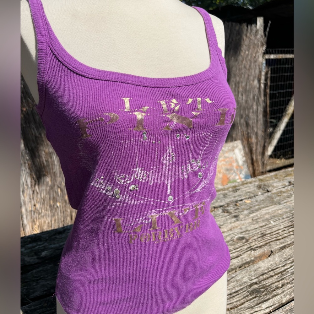 Y2K VS Pink Purple Tank